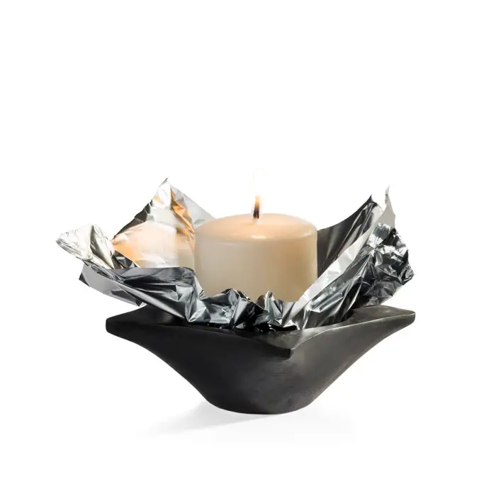 Black Star Candle Holder | Medium