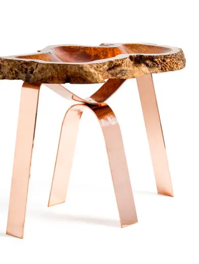 Copper Coffee Table
