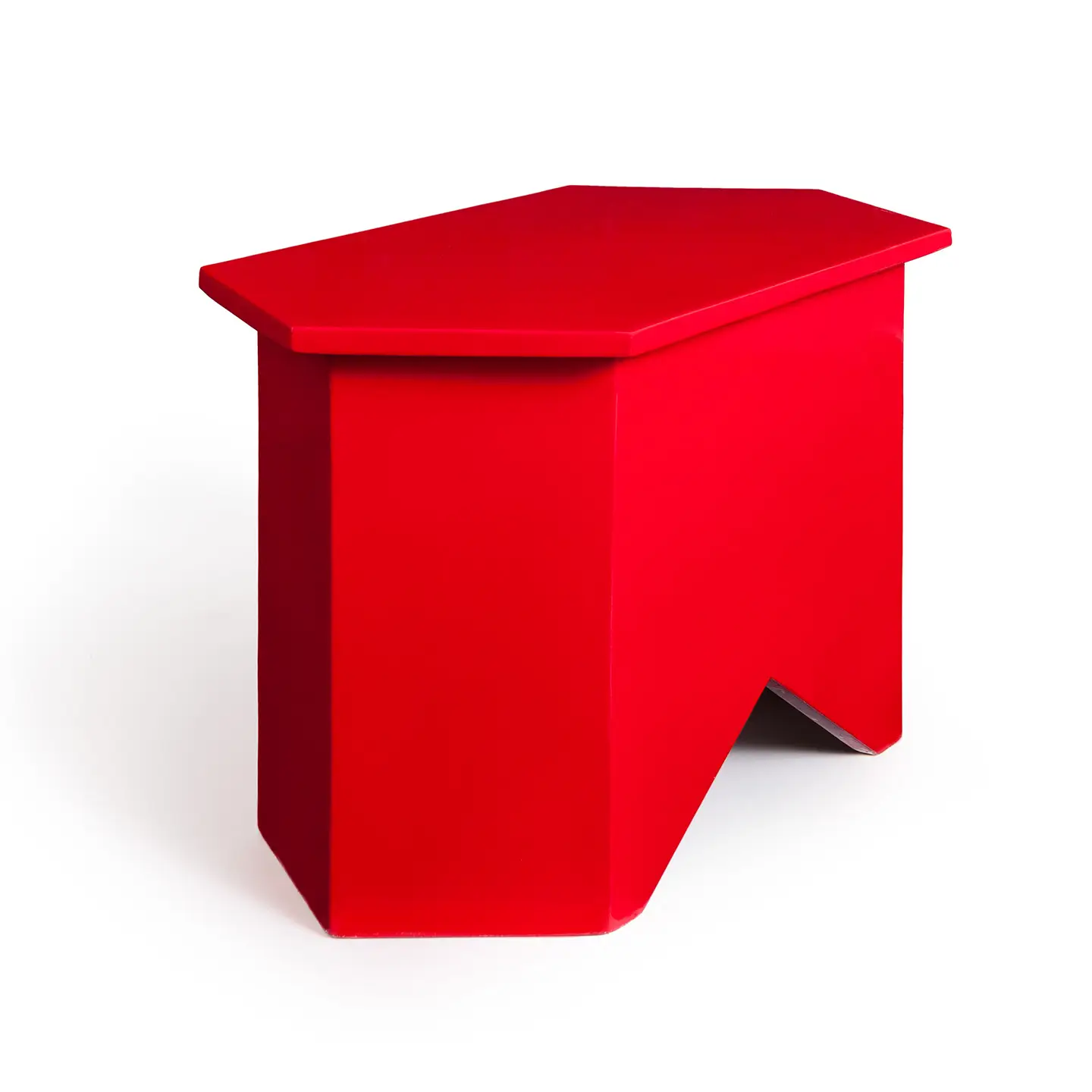 Hexa Side Table | Red