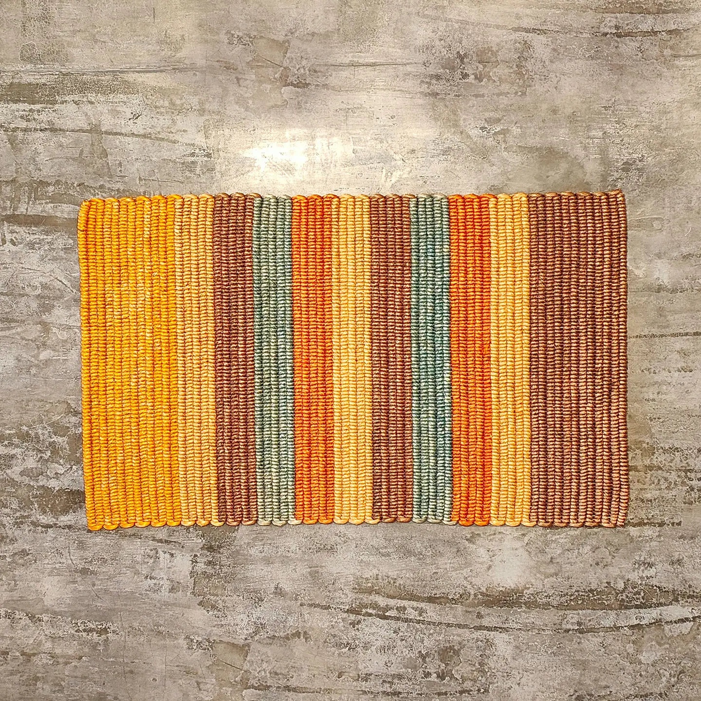 Medium Binding Weave Rug | Multicolor 2 - Image 5