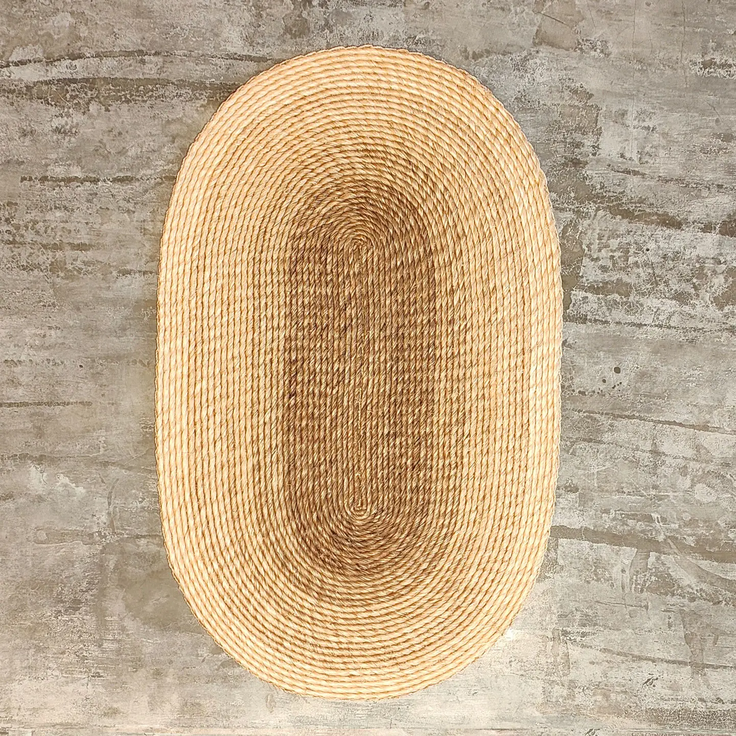 Oval Binding Abaca | Natural Ombre