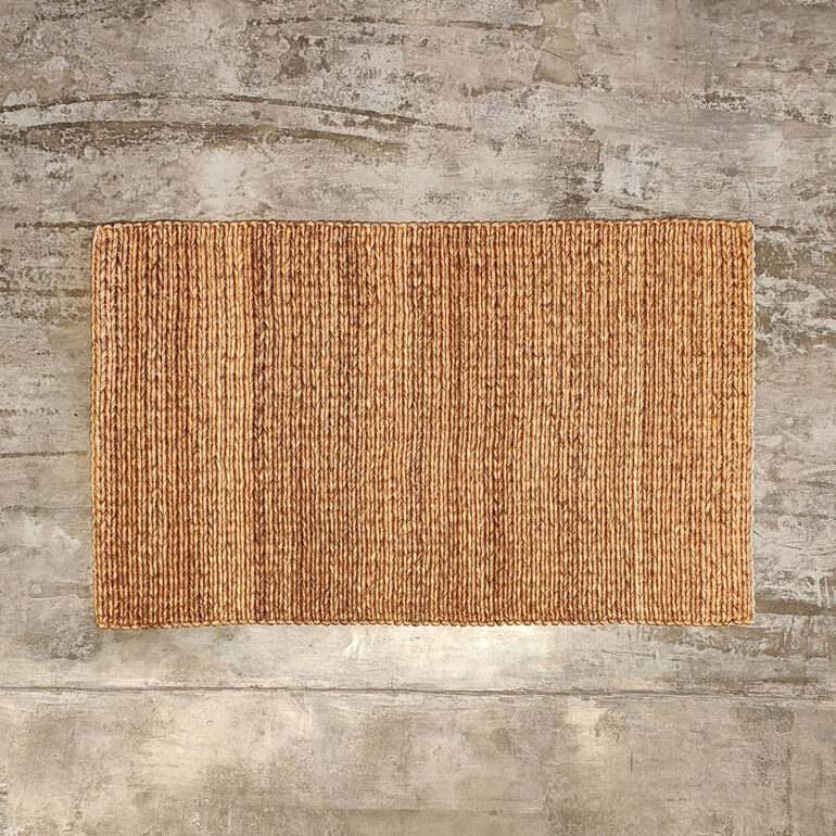 Medium Ricefield Weave Rug | Tobacco