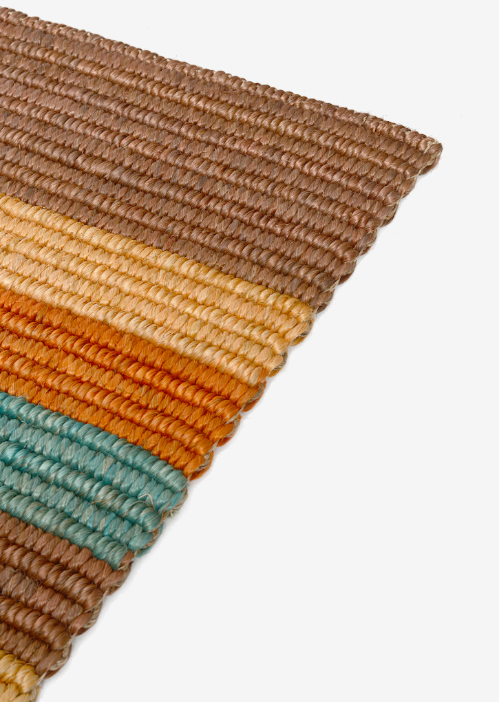 Medium Binding Weave Rug | Multicolor 2 - Image 4