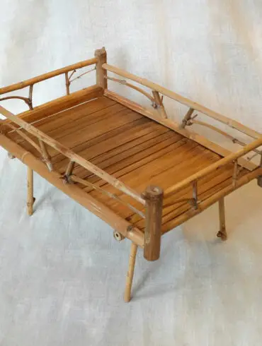 Bamboo Tray with Stand