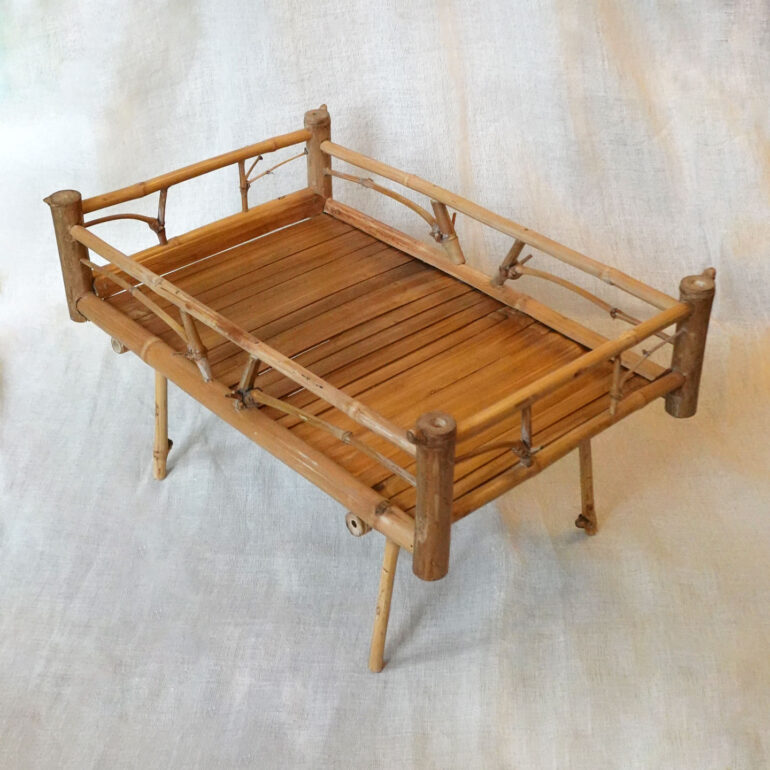 Bamboo Tray with Stand