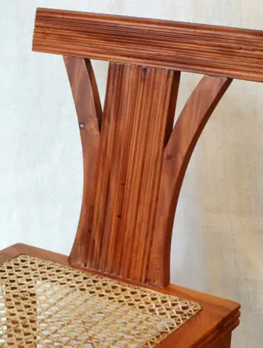 Chair with Woven Seat