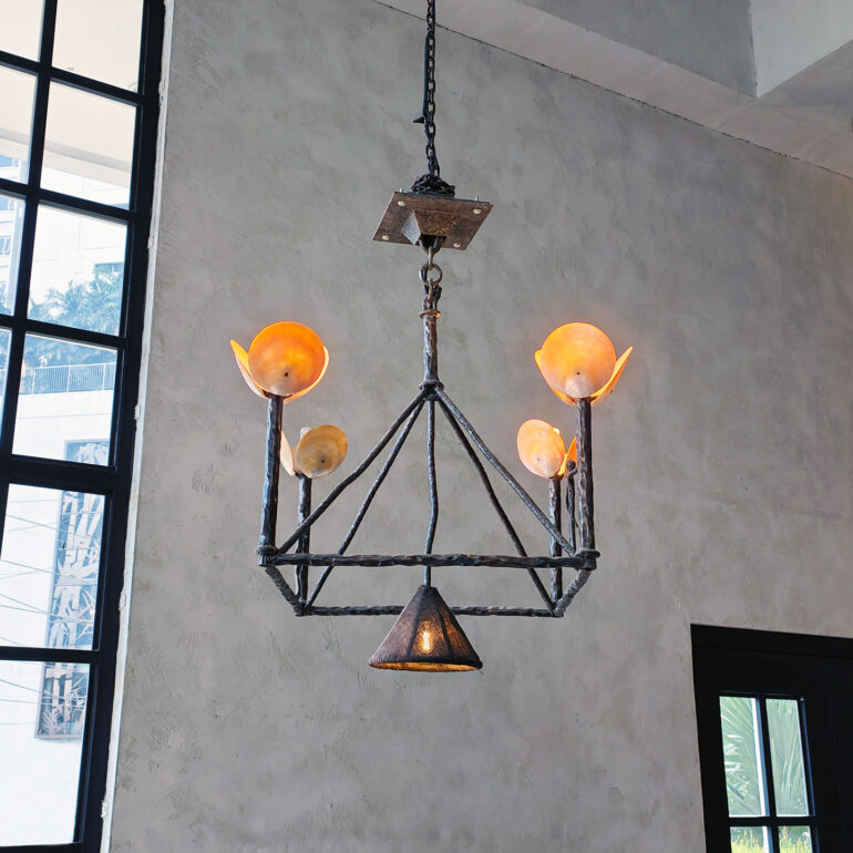 Sculptured Chandelier I, After Diego G. - Image 3