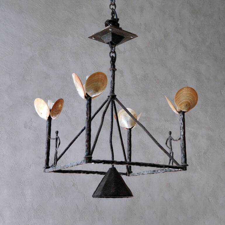 Sculptured Chandelier I, After Diego G. - Image 2
