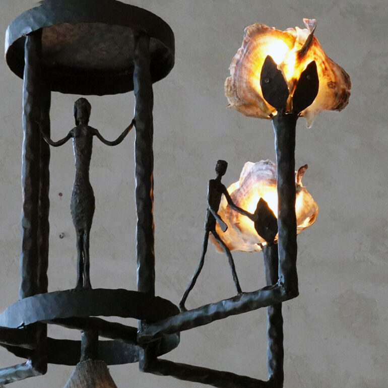 Sculptured Chandelier II, After Diego G. - Image 3