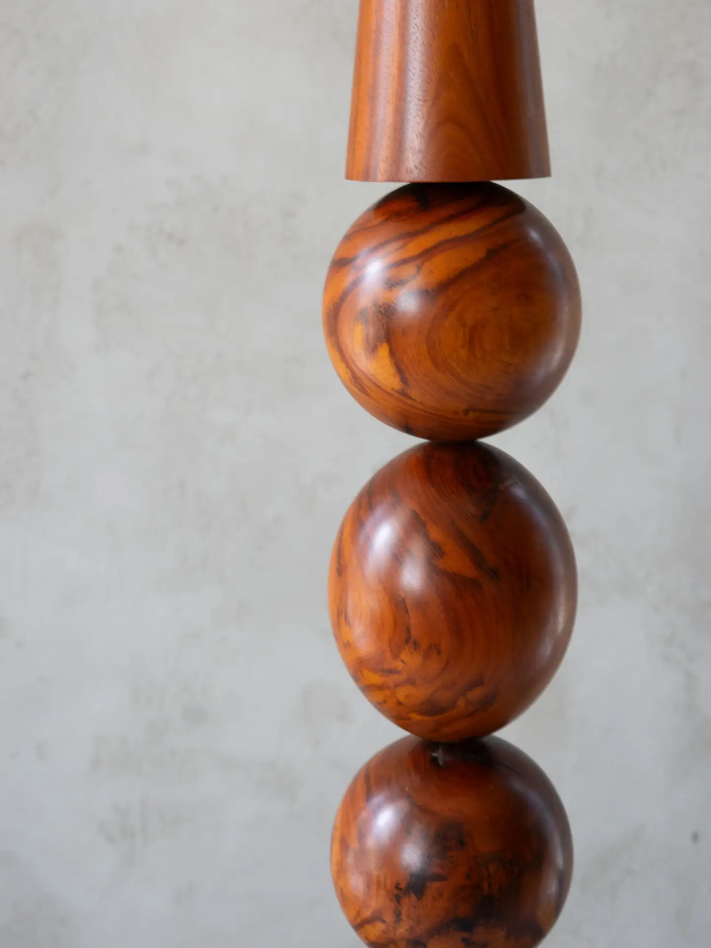 Dada Lamp in Wood | Yellow Danish Glass - Image 4