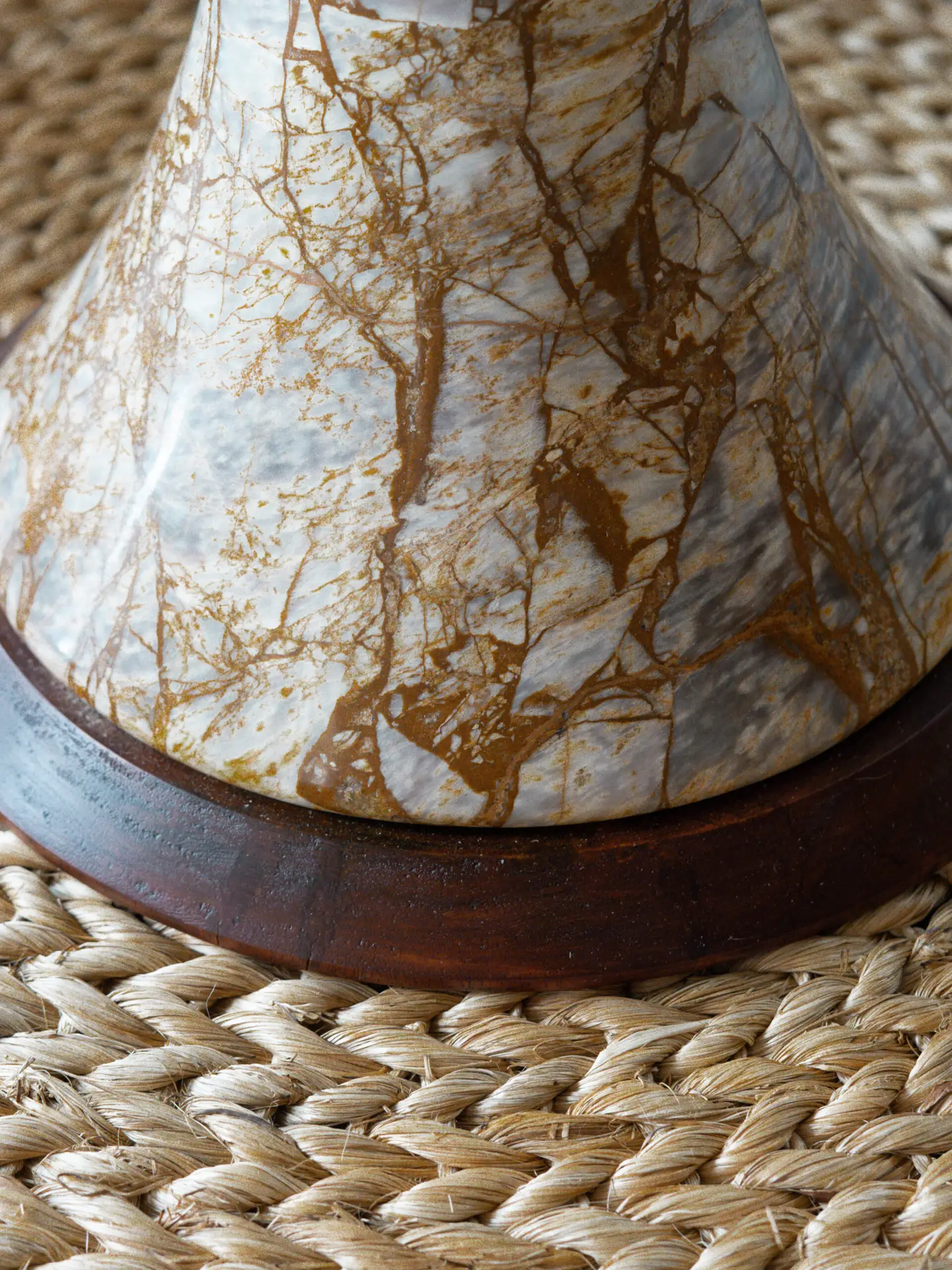 Dada Lamp in Wood | Yellow Danish Glass - Image 5